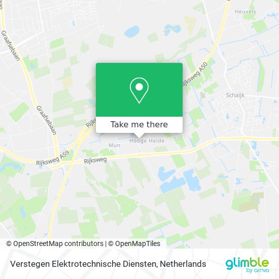 Verstegen Elektrotechnische Diensten map