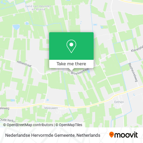 Nederlandse Hervormde Gemeente Karte