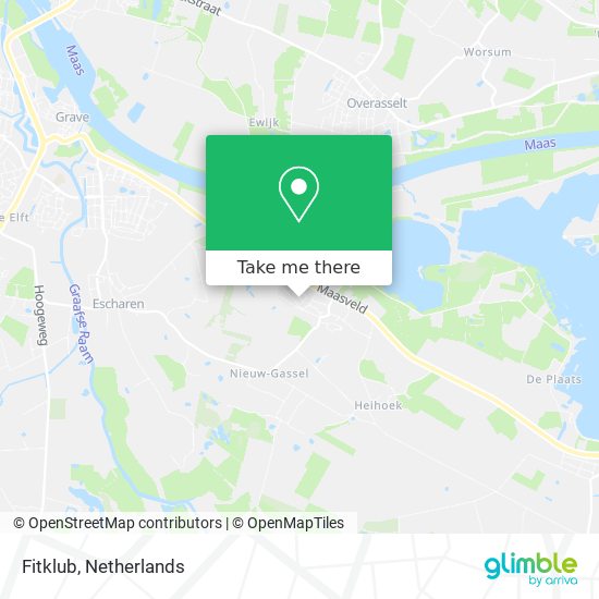 Fitklub map