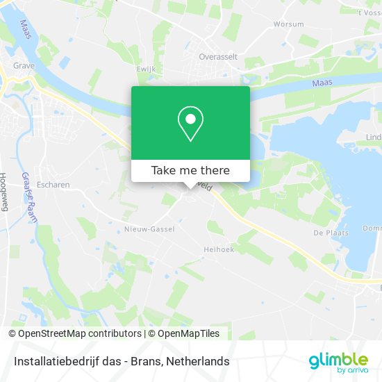 Installatiebedrijf das - Brans map