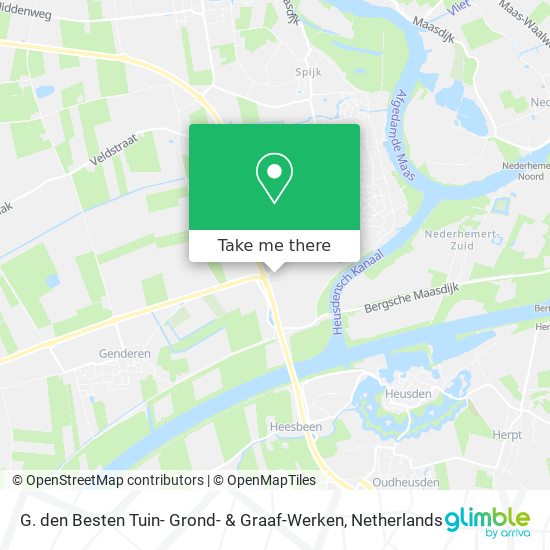 G. den Besten Tuin- Grond- & Graaf-Werken map