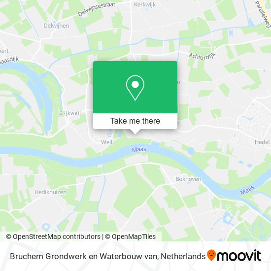 Bruchem Grondwerk en Waterbouw van map