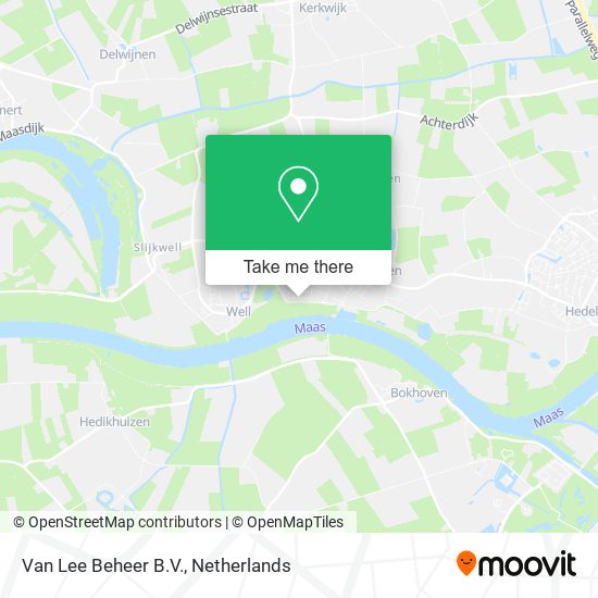 Van Lee Beheer B.V. map