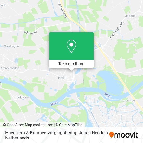 Hoveniers & Boomverzorgingsbedrijf Johan Nendels Karte