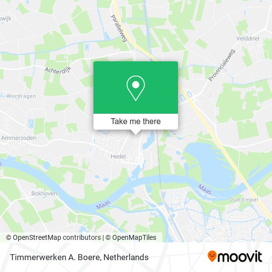 Timmerwerken A. Boere map