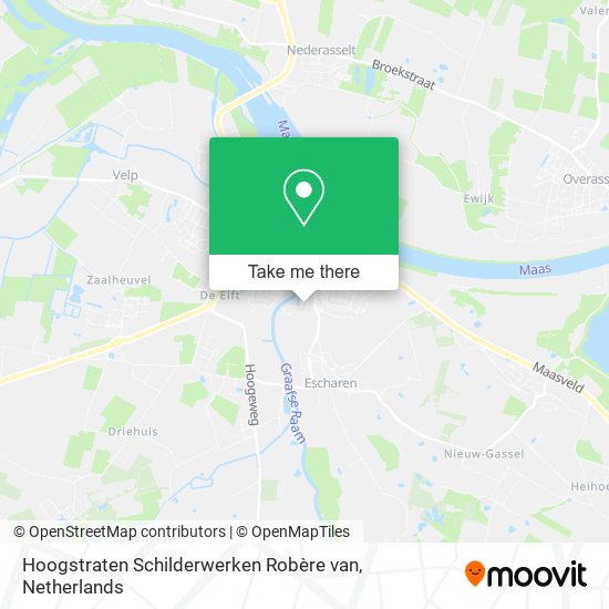 Hoogstraten Schilderwerken Robère van map