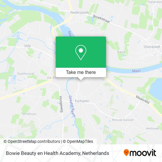 Bowie Beauty en Health Academy map