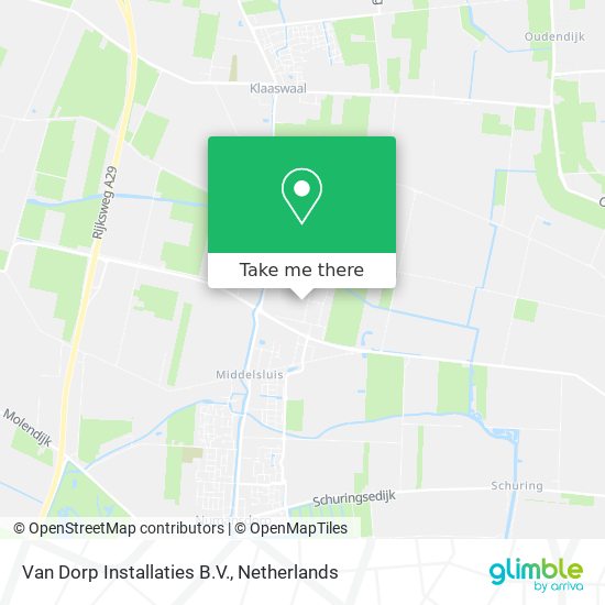 Van Dorp Installaties B.V. Karte