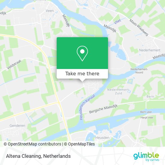 Altena Cleaning map