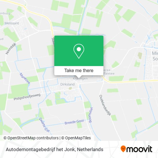 Autodemontagebedrijf het Jonk map