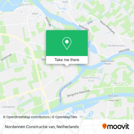 Nordennen Constructie van map