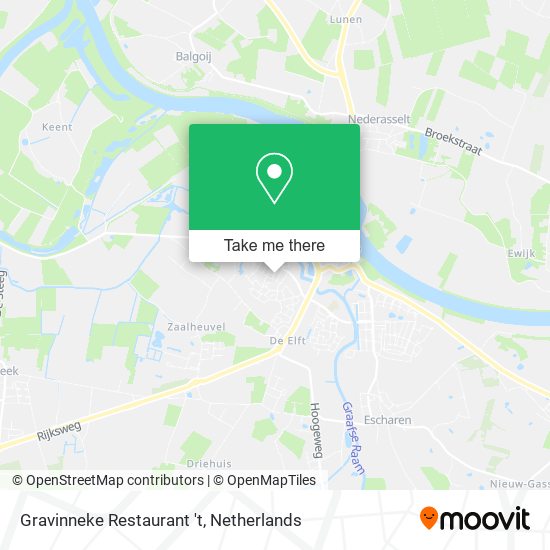 Gravinneke Restaurant 't map