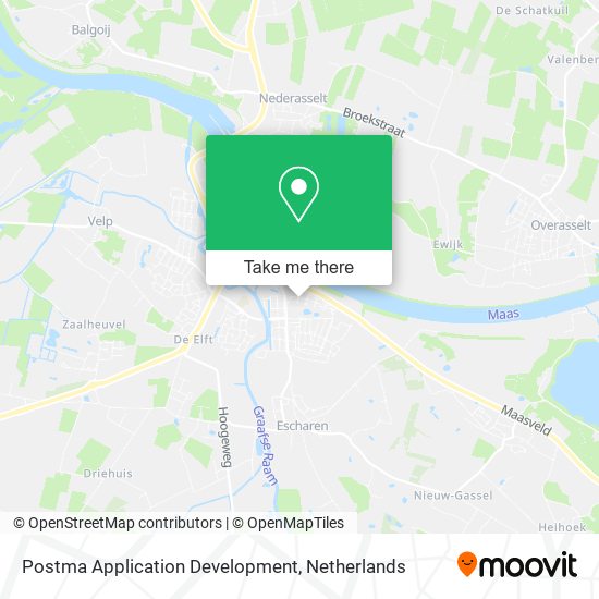 Postma Application Development map