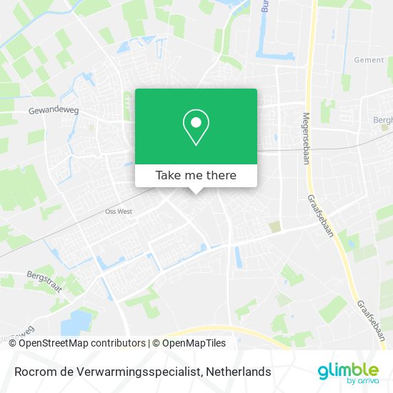 Rocrom de Verwarmingsspecialist map