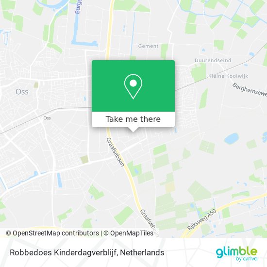 Robbedoes Kinderdagverblijf map