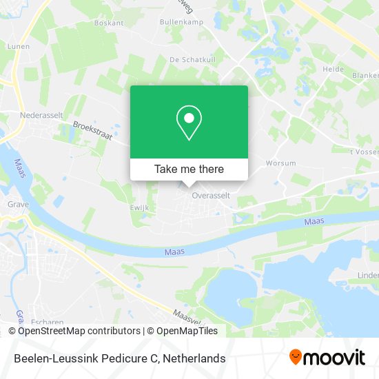 Beelen-Leussink Pedicure C map