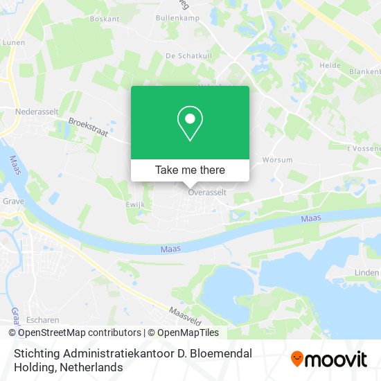 Stichting Administratiekantoor D. Bloemendal Holding map