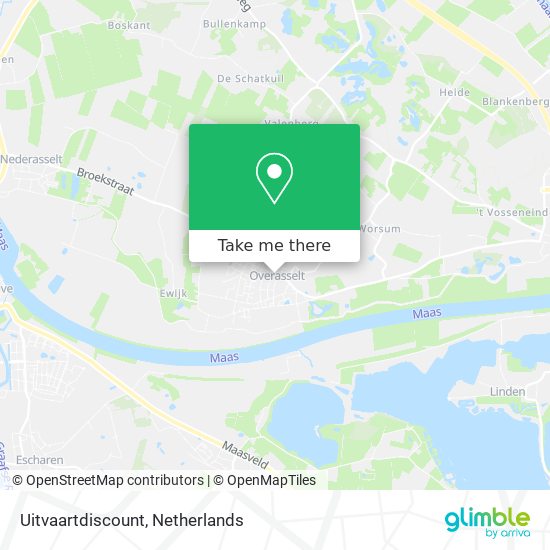 Uitvaartdiscount map