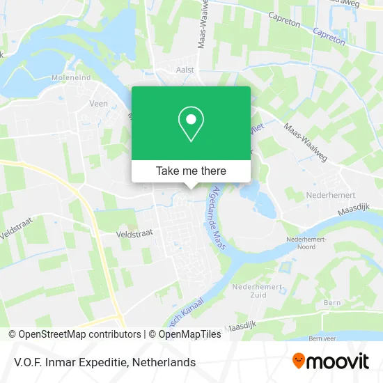 V.O.F. Inmar Expeditie map