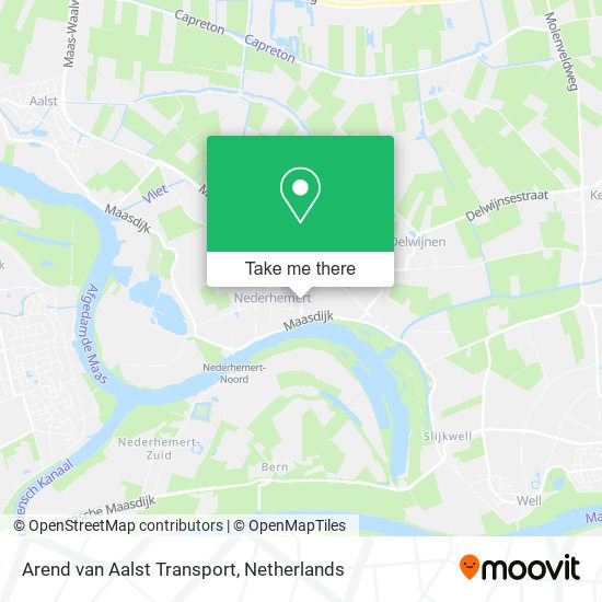 Arend van Aalst Transport map