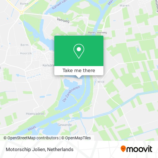 Motorschip Jolien map