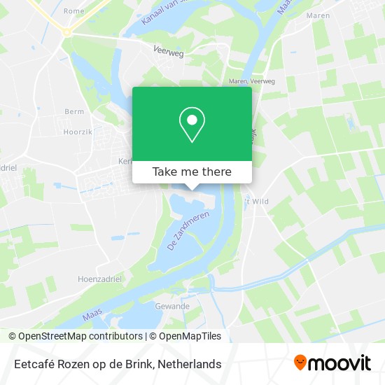 Eetcafé Rozen op de Brink map