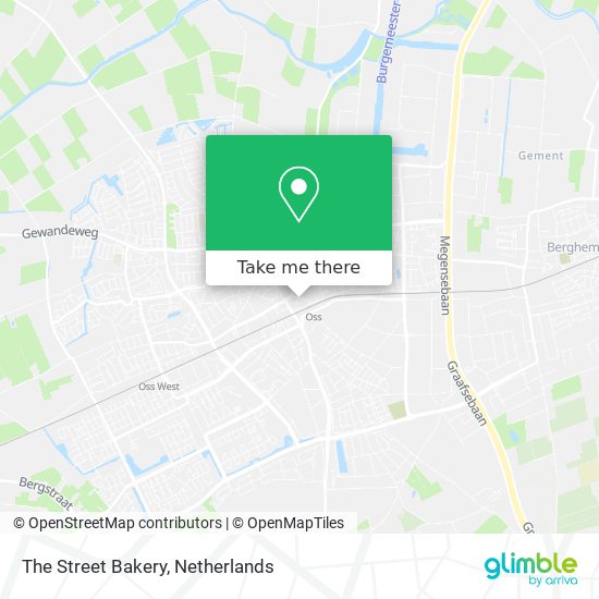 The Street Bakery map