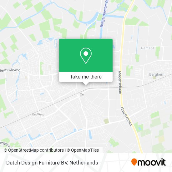 Dutch Design Furniture BV map