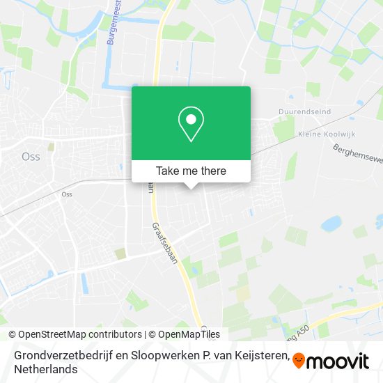 Grondverzetbedrijf en Sloopwerken P. van Keijsteren map