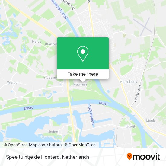 Speeltuintje de Hosterd map