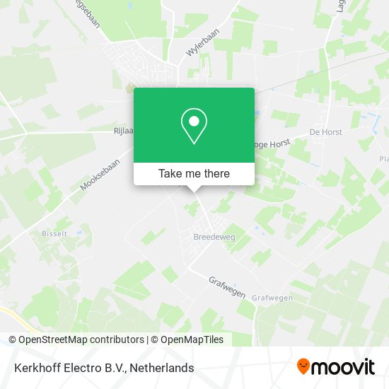 Kerkhoff Electro B.V. map