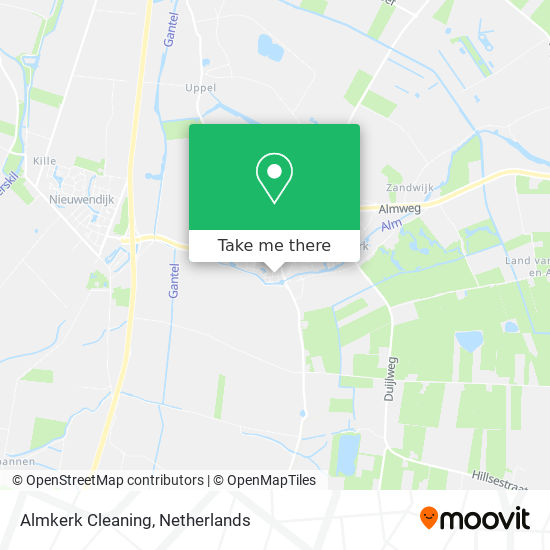 Almkerk Cleaning Karte