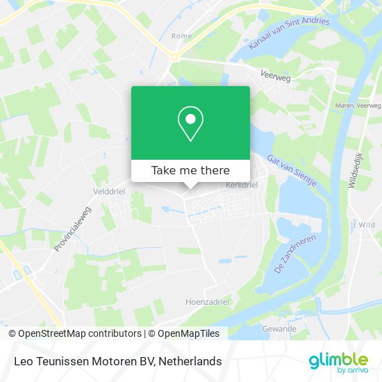 Leo Teunissen Motoren BV map