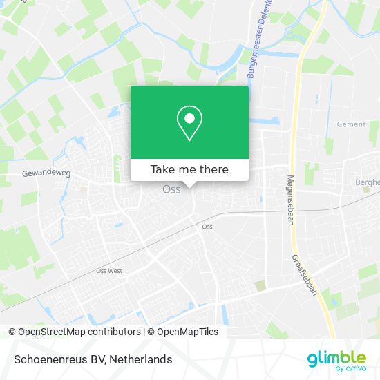 Schoenenreus BV map