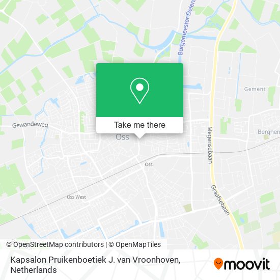 Kapsalon Pruikenboetiek J. van Vroonhoven map