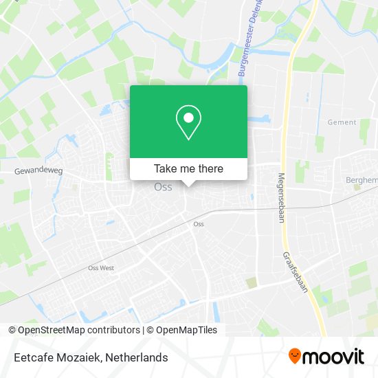 Eetcafe Mozaiek map