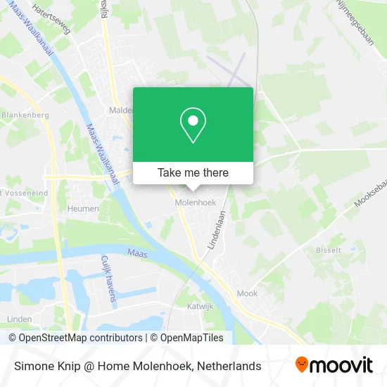 Simone Knip @ Home Molenhoek map