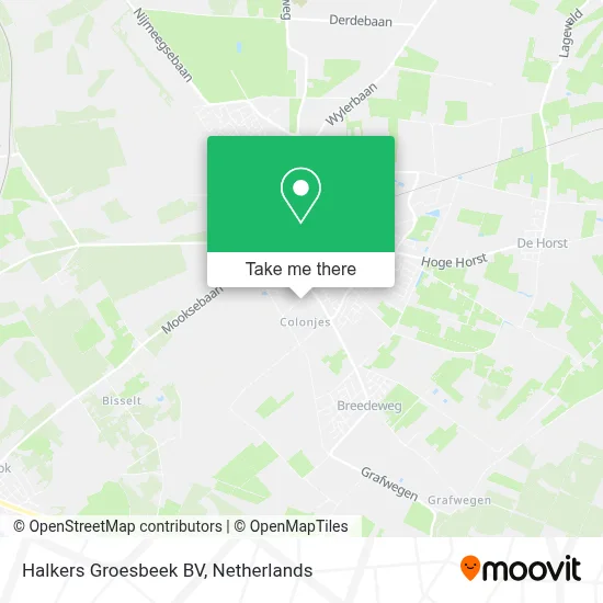 Halkers Groesbeek BV map