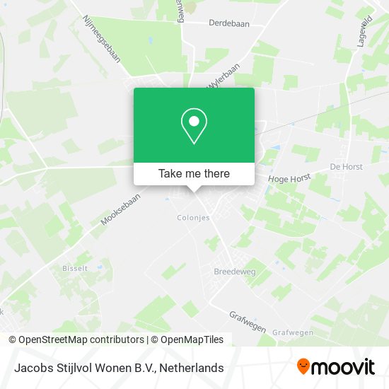 Jacobs Stijlvol Wonen B.V. map