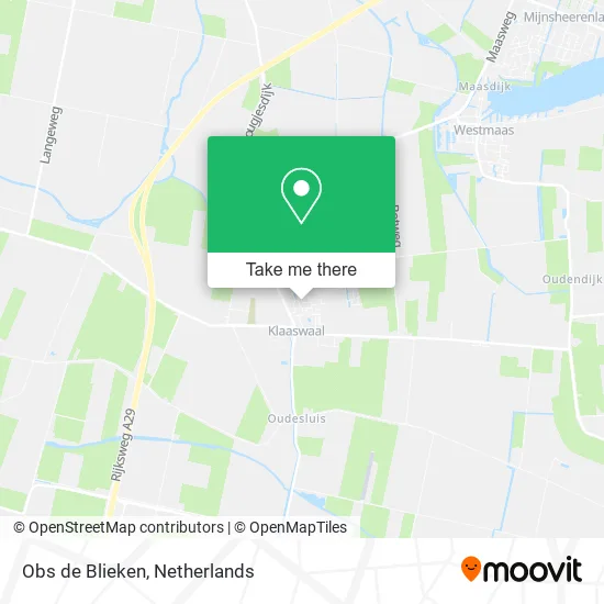 Obs de Blieken map