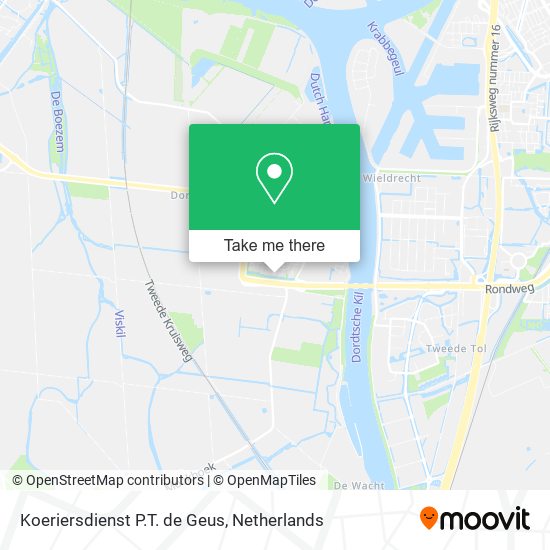 Koeriersdienst P.T. de Geus map