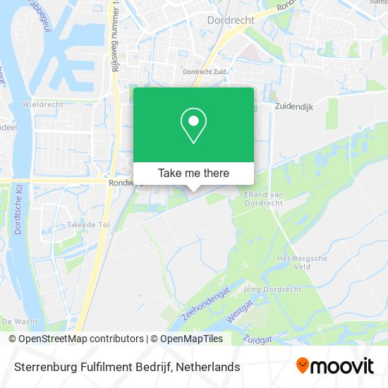 Sterrenburg Fulfilment Bedrijf map