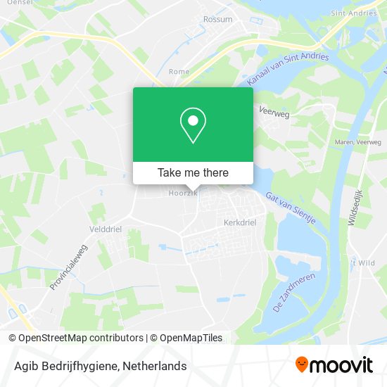 Agib Bedrijfhygiene map