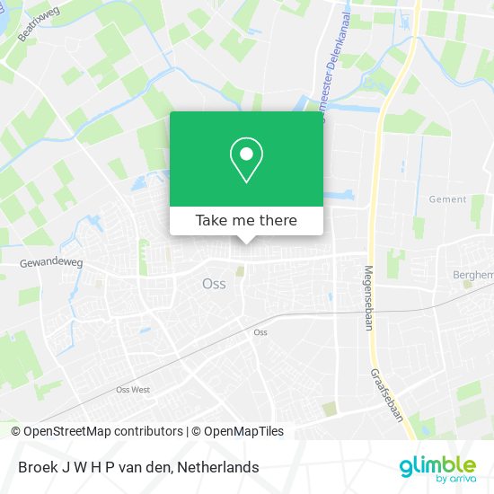 Broek J W H P van den map