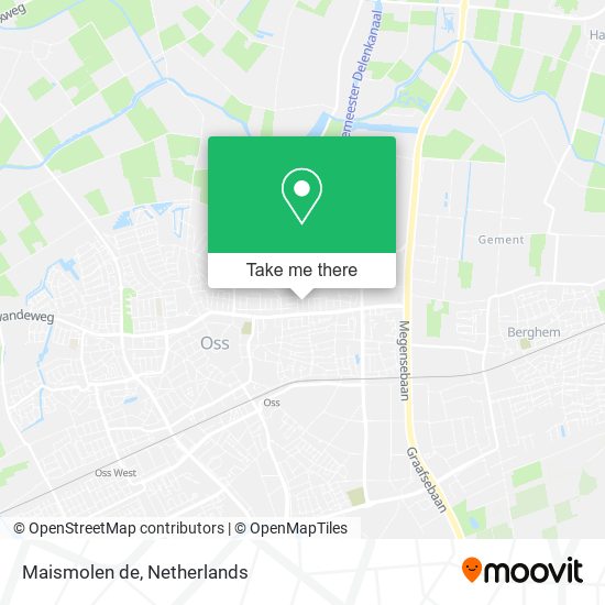 Maismolen de map