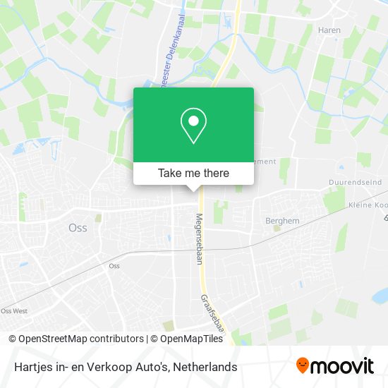 Hartjes in- en Verkoop Auto's Karte