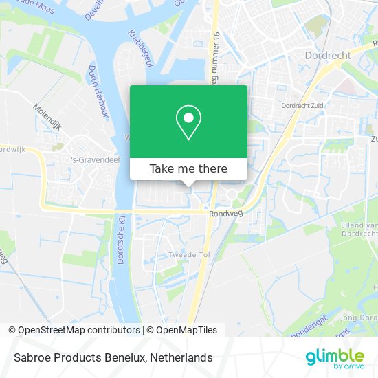 Sabroe Products Benelux Karte