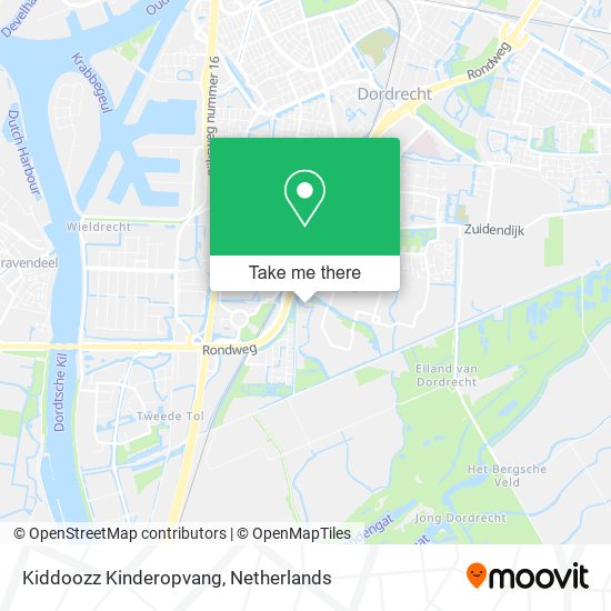 Kiddoozz Kinderopvang map