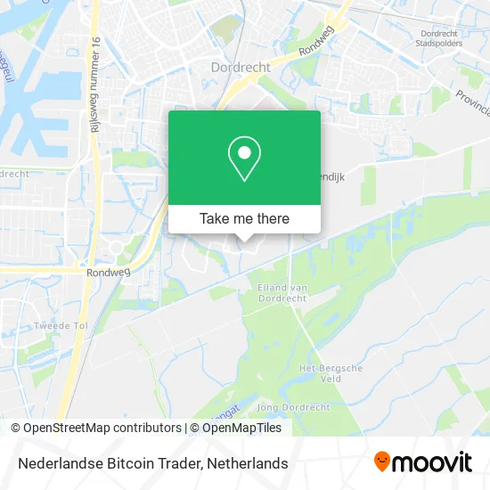 Nederlandse Bitcoin Trader map