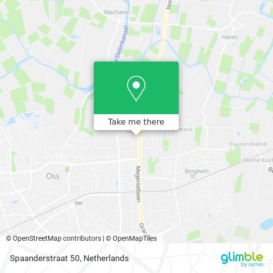 Spaanderstraat 50 Karte